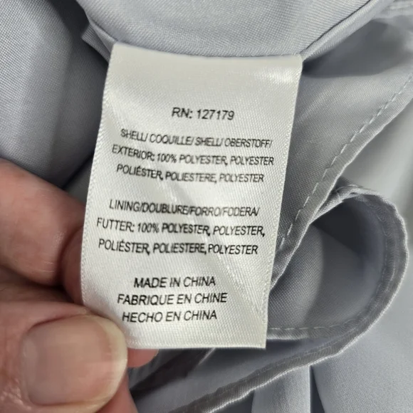 Jenny Yoo Brett A-Line Halter High Neck Chiffon Bridesmaid Formal Dress Size 22 - Picture 15 of 16